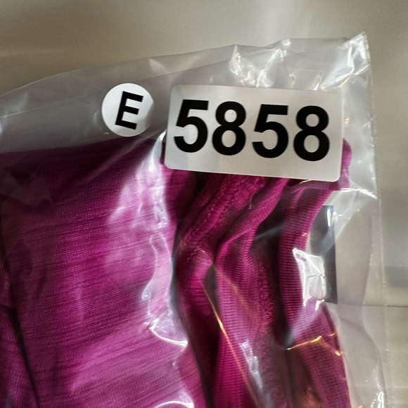 Athleta Rise Above Rib Crop Tank Top Womens SMALL Pink‎ Stretch - Picture 14 of 14